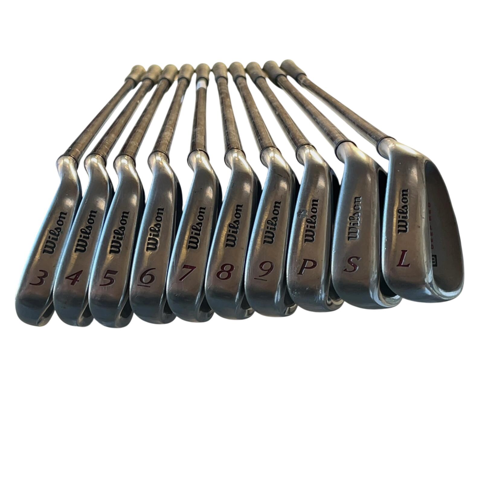 Wilson Deep Red Série de fers / 3-PW+SW+LW / Flex Regular / Acier 2/7