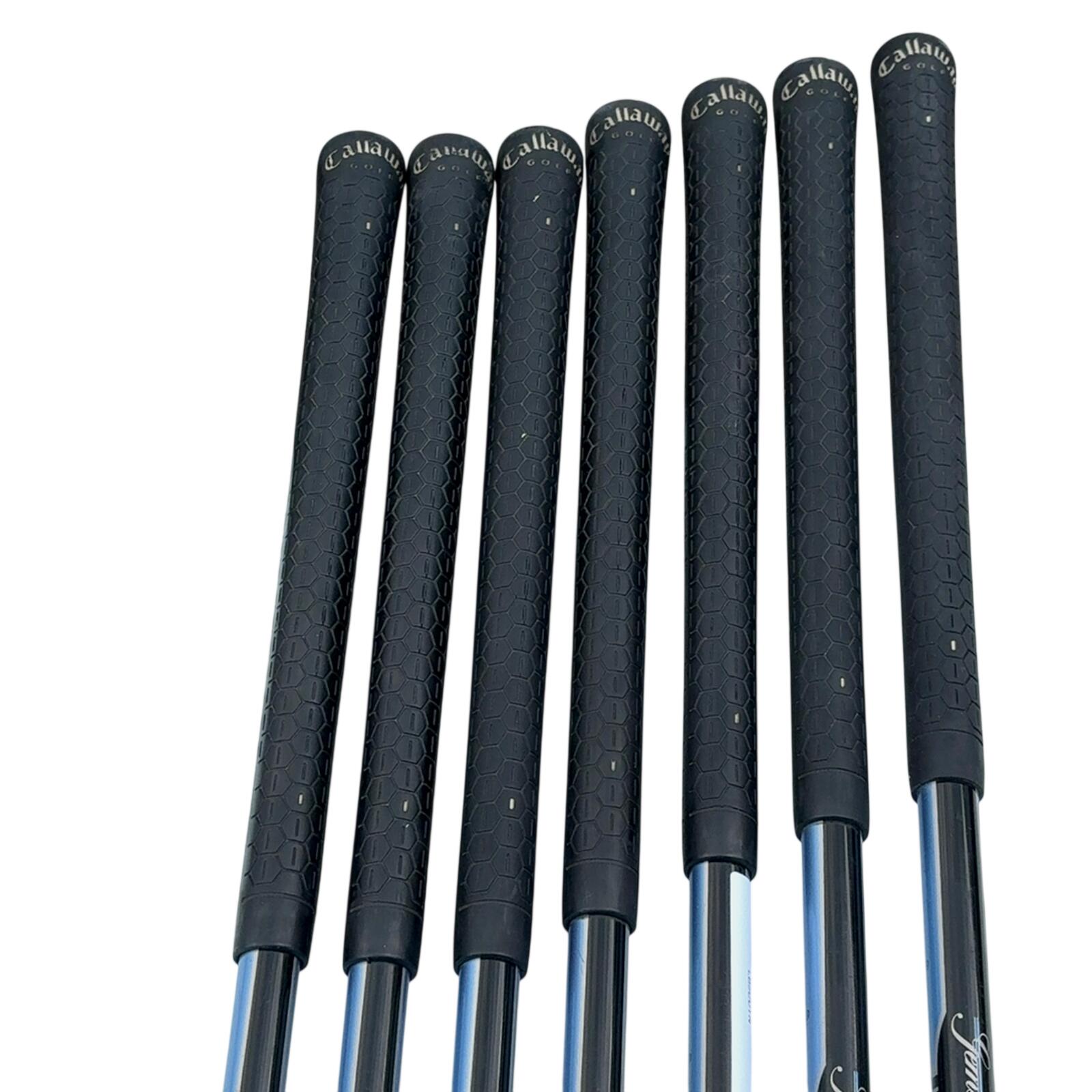 Callaway X18 IJzerset / 5-PW+SW / Flex Ladies / Grafiet 5/7