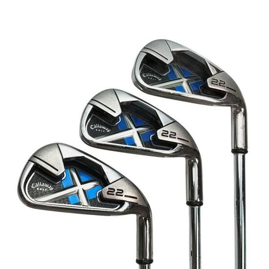 Callaway X 22 Série de fers / 4-PW / Flex Uniflex / Acier