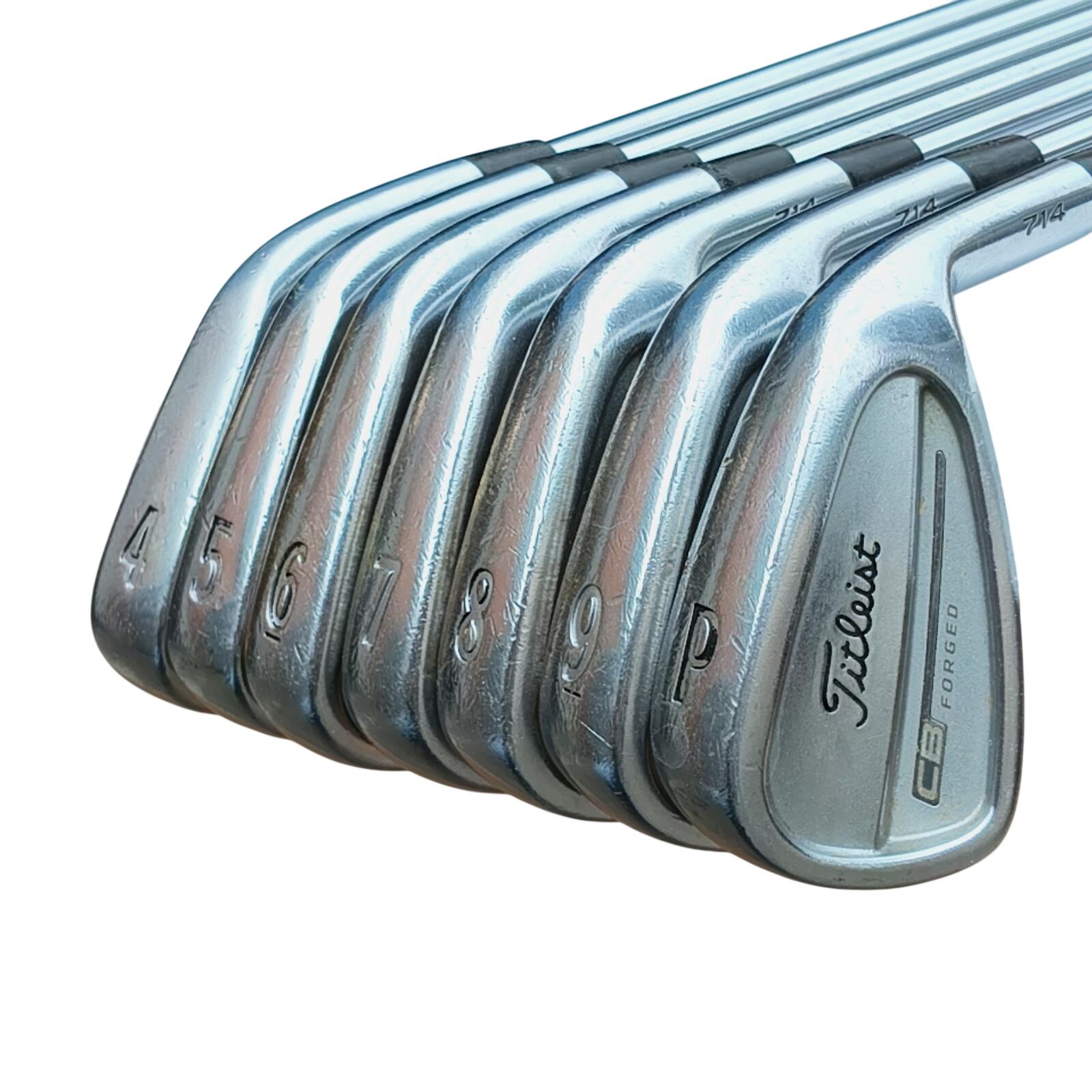 Titleist Titleist CB forged IJzerset / 4-PW / Flex Stiff / Staal 3/7