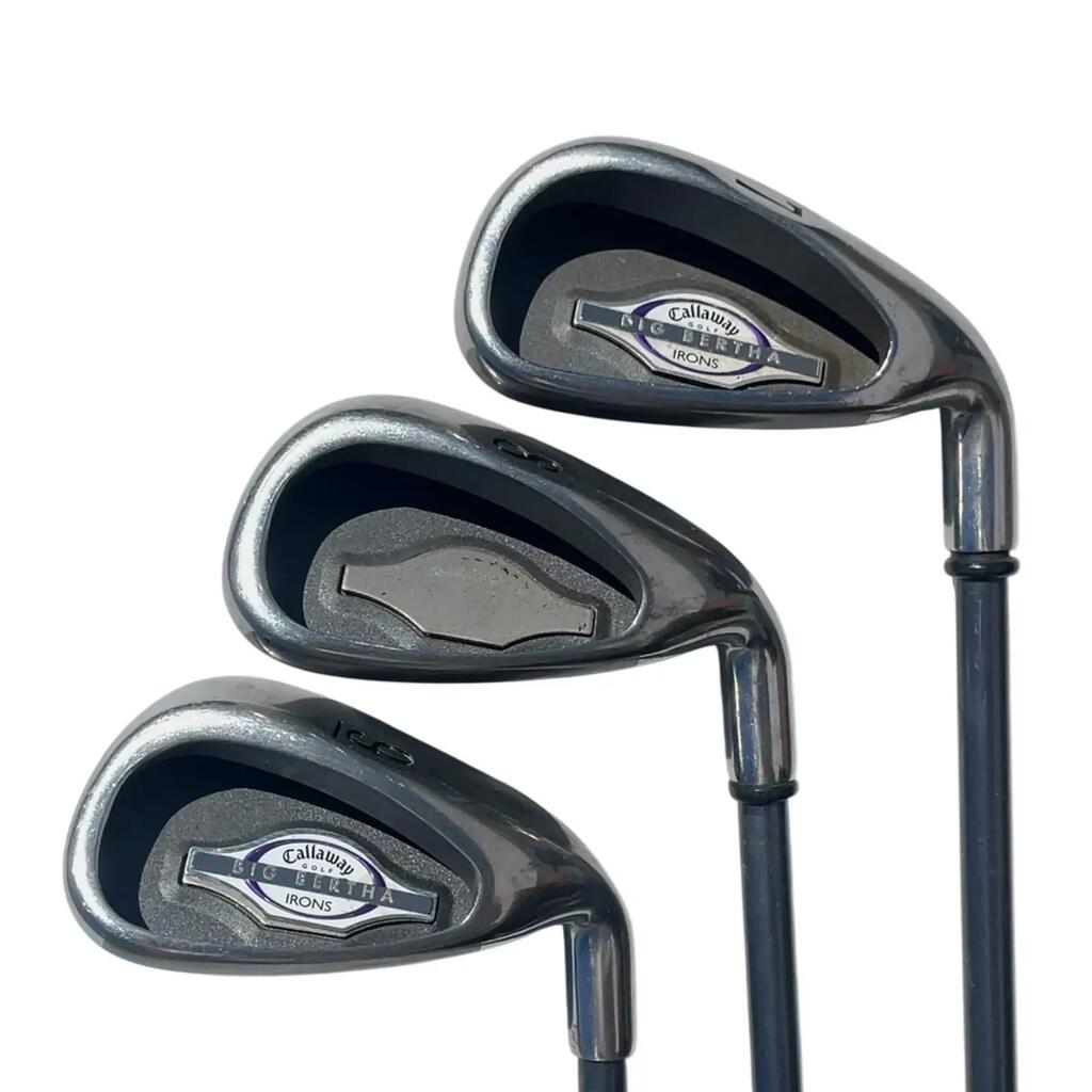 Callaway Big Bertha Iron Set / 5-PW+GW+SW / Flex Ladies / Graphite