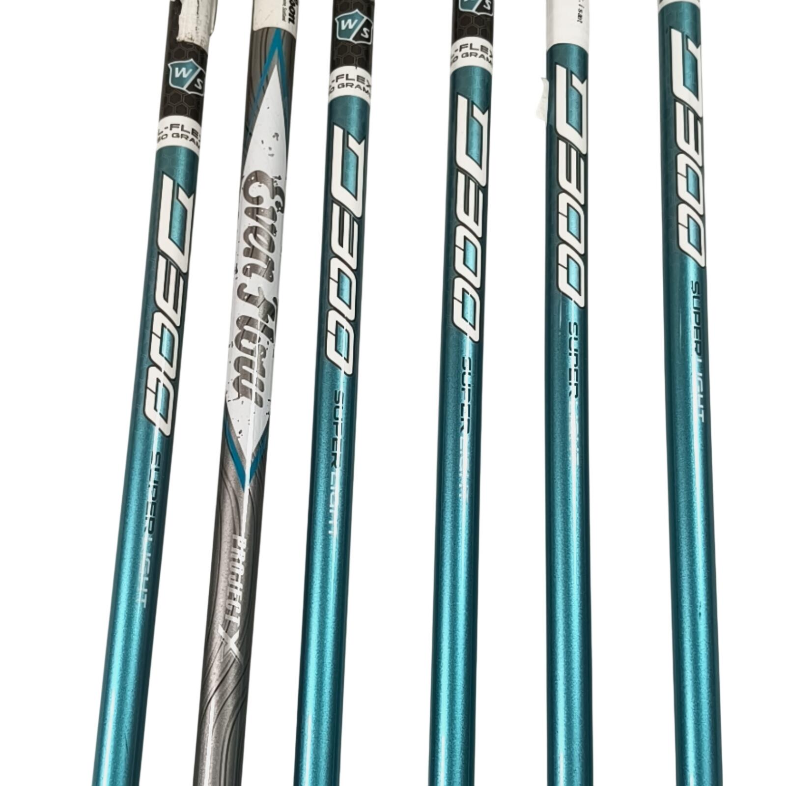 Wilson Staff D300 IJzerset / 6-PW+SW / Flex Ladies / Grafiet 4/7