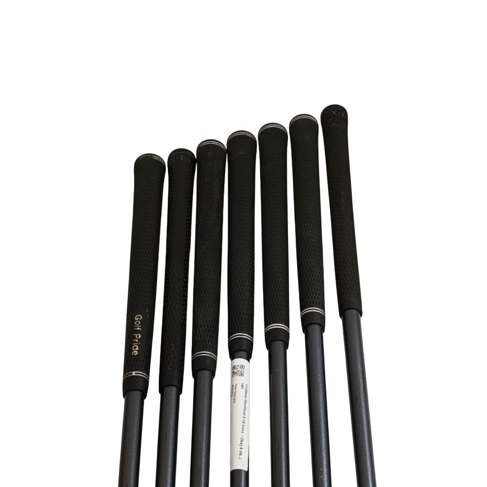 Callaway Steelhead X-16 IJzerset / 4-PW / Flex Regular / Grafiet 5/7