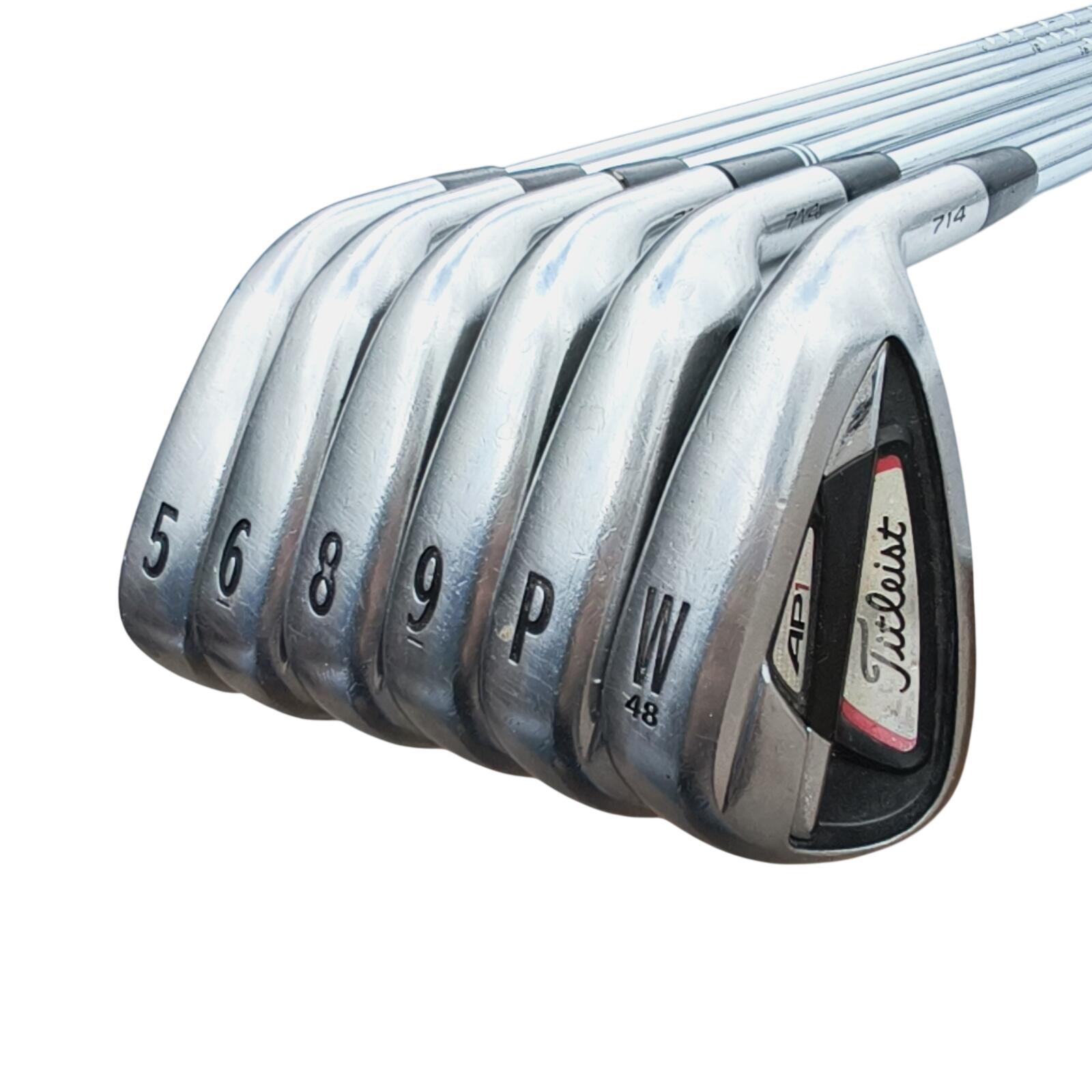 Titleist AP1 714 IJzerset / 5-PW+GW / Flex Regular / Staal 3/7