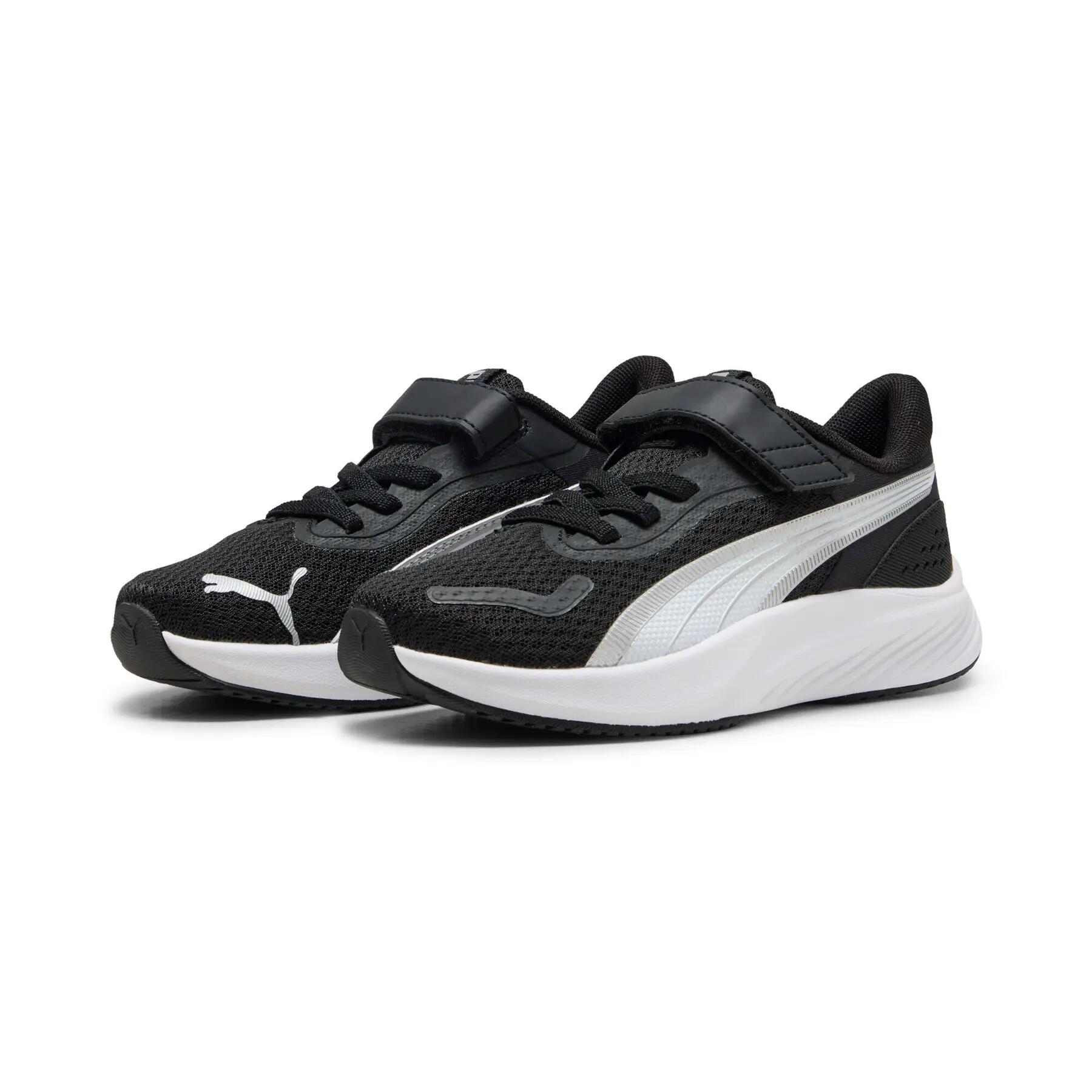 Child's Velcro trainers Puma Pounce Lite 3/7