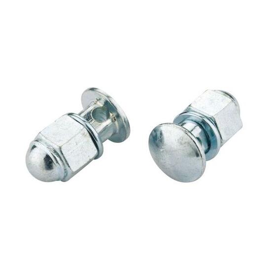 Jagwire 5 mm Ankerbolzen Stahl, 25 Stück, Silber