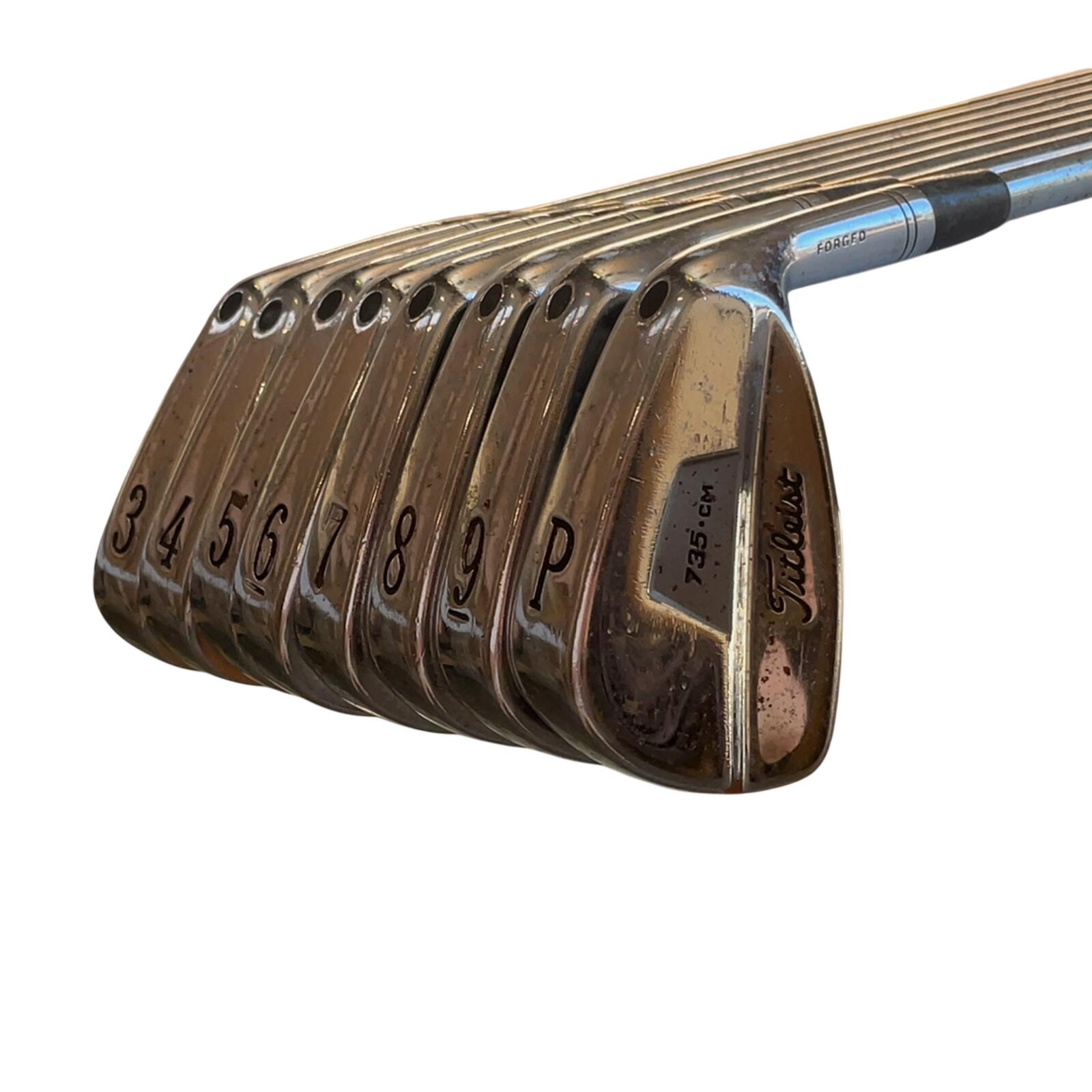 Titleist 735 CM IJzerset / 3-PW / Flex Stiff / Staal 3/7