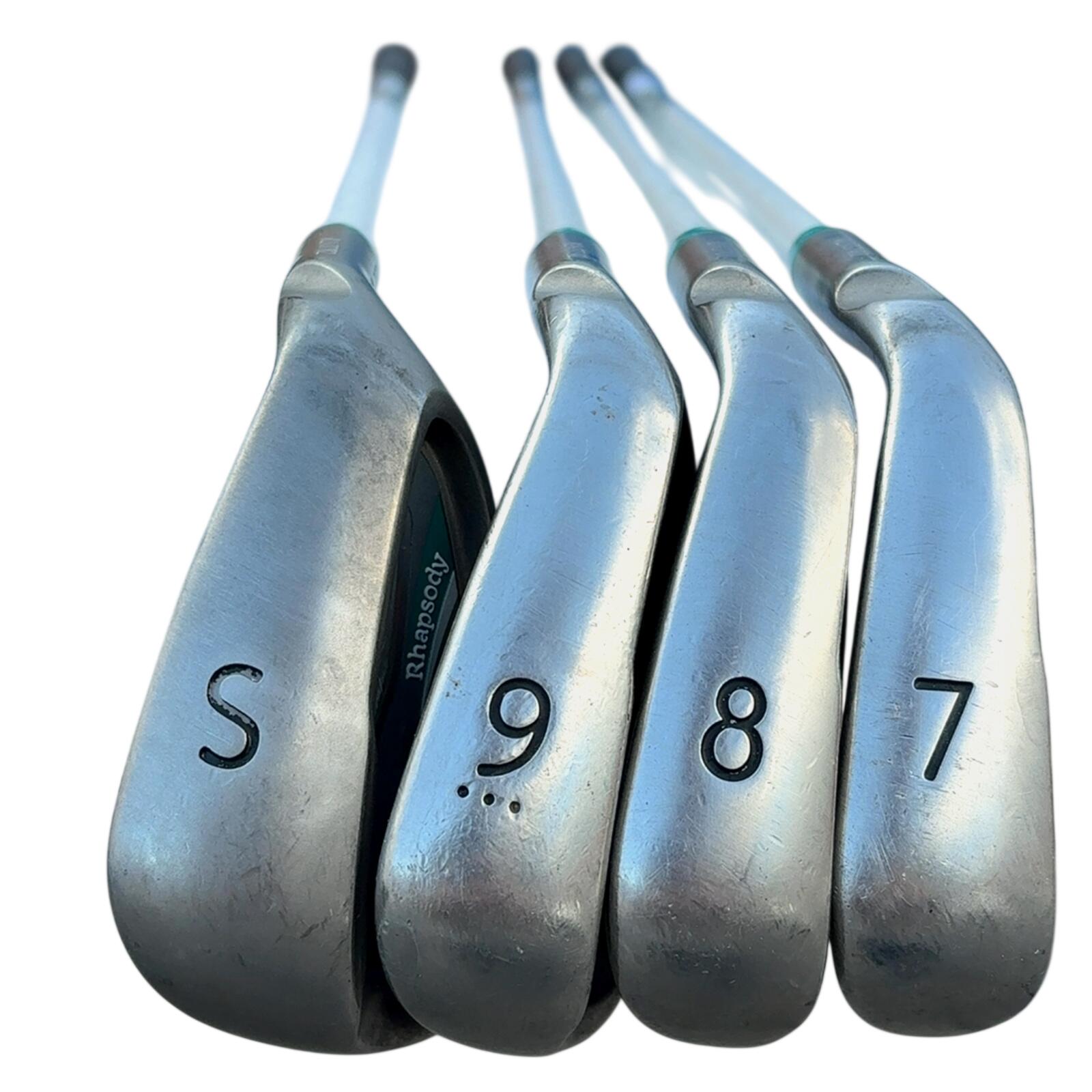 PING Rhapsody IJzerset / 7-9i+SW / Flex Ladies / Grafiet 2/7