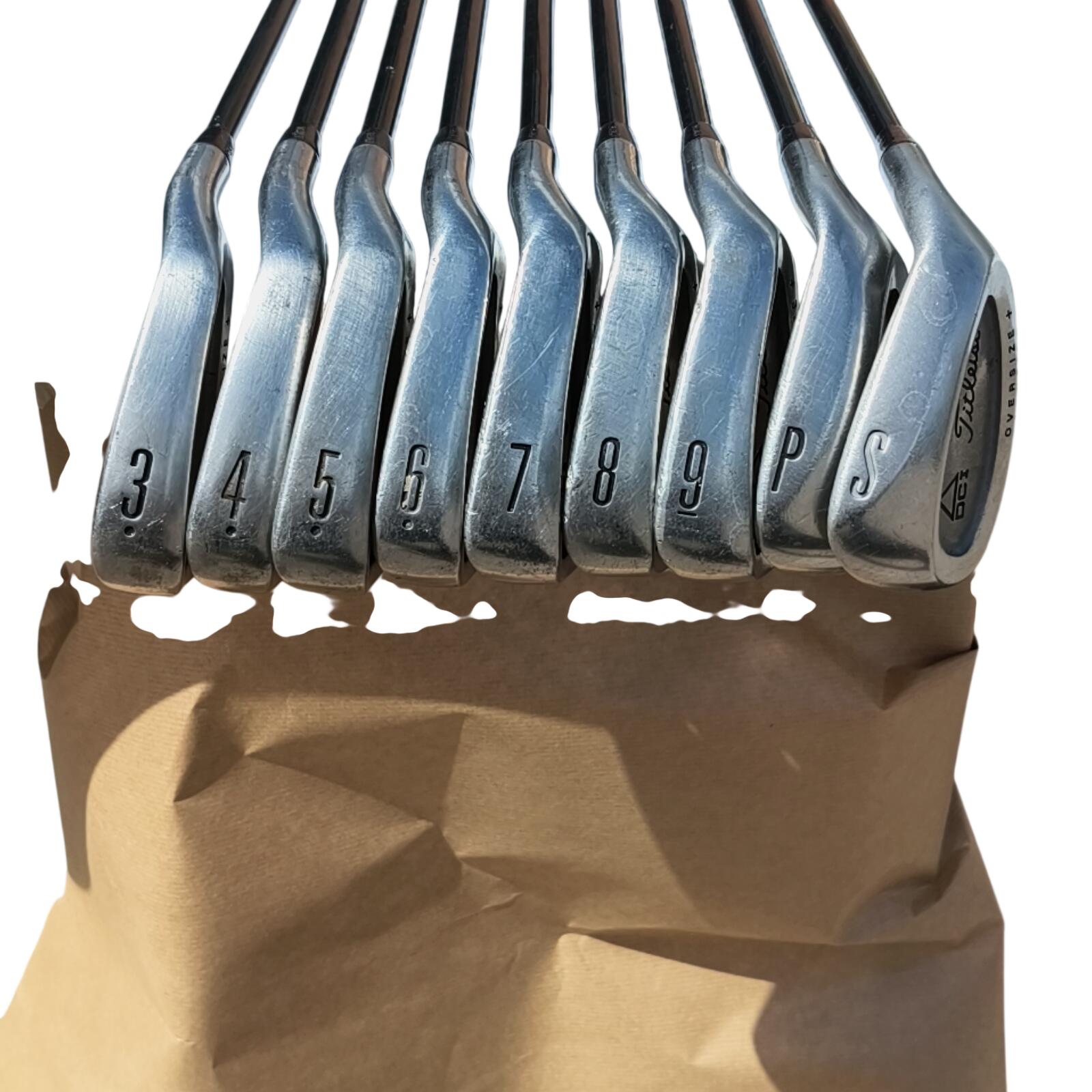 Titleist DCI Oversize+ IJzerset / 3-PW+SW / Flex Regular / Grafiet 2/7