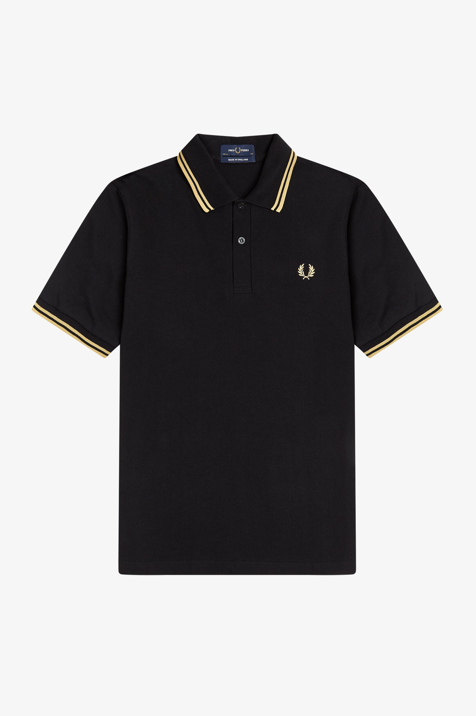 Maglietta da uomo Fred Perry M12 157 nera. 2/4