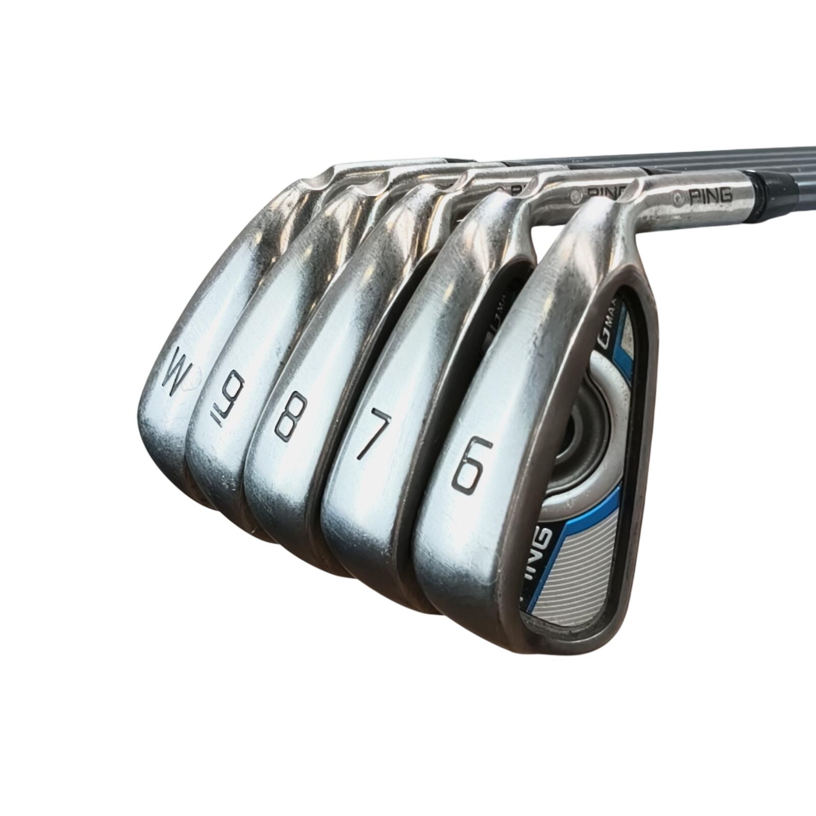 PING GMax IJzerset / 6-PW / Flex Regular / Grafiet 3/7