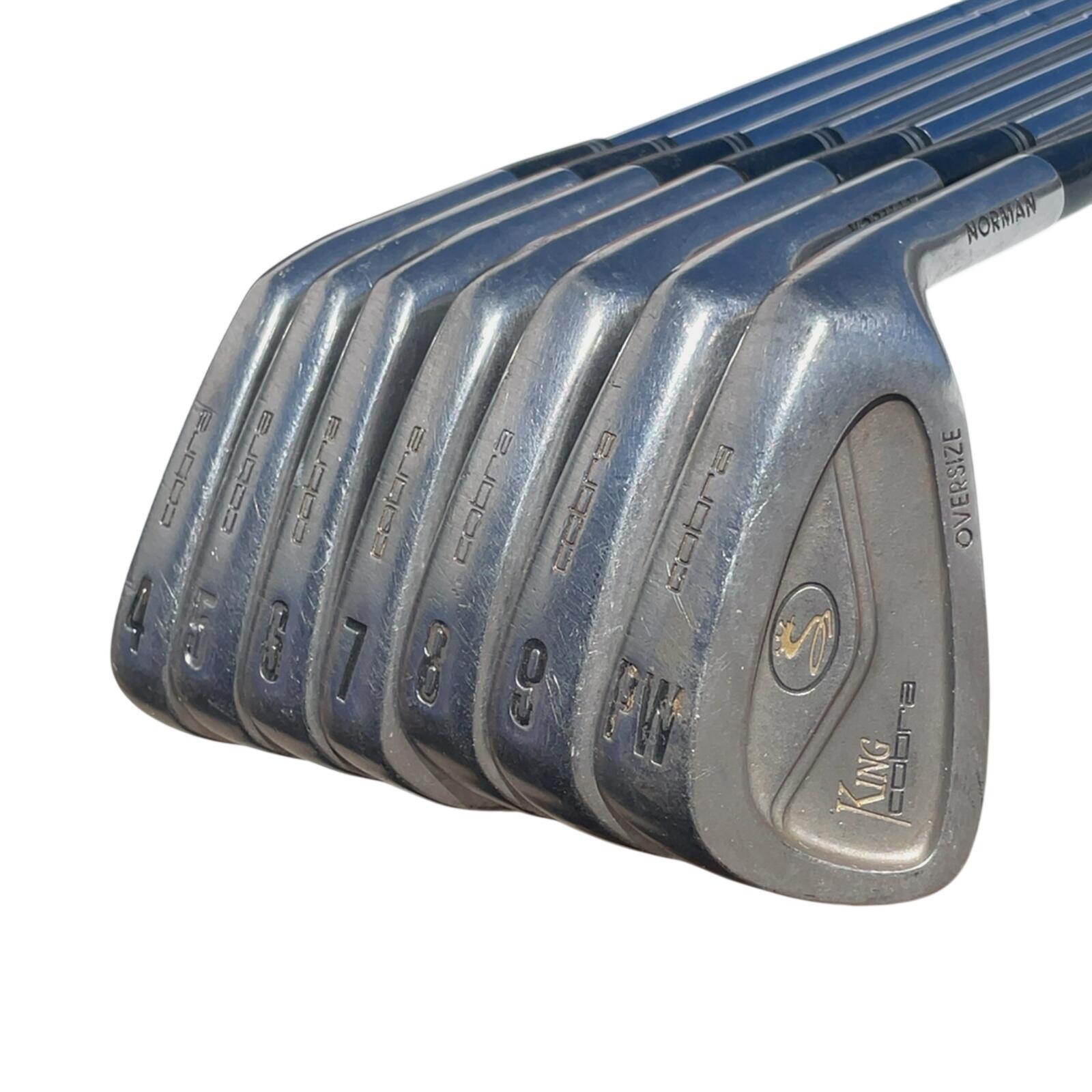 Cobra Cobra King Oversize IJzerset / 4-PW / Flex Stiff / Staal 3/7