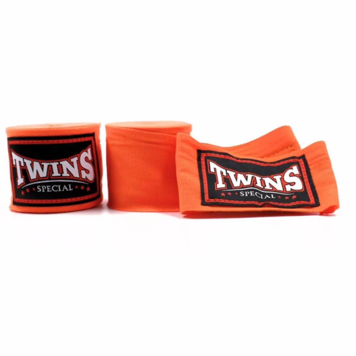 Bandage Twins CH5 4.5m Baumwolle elastisch Orange 2/2
