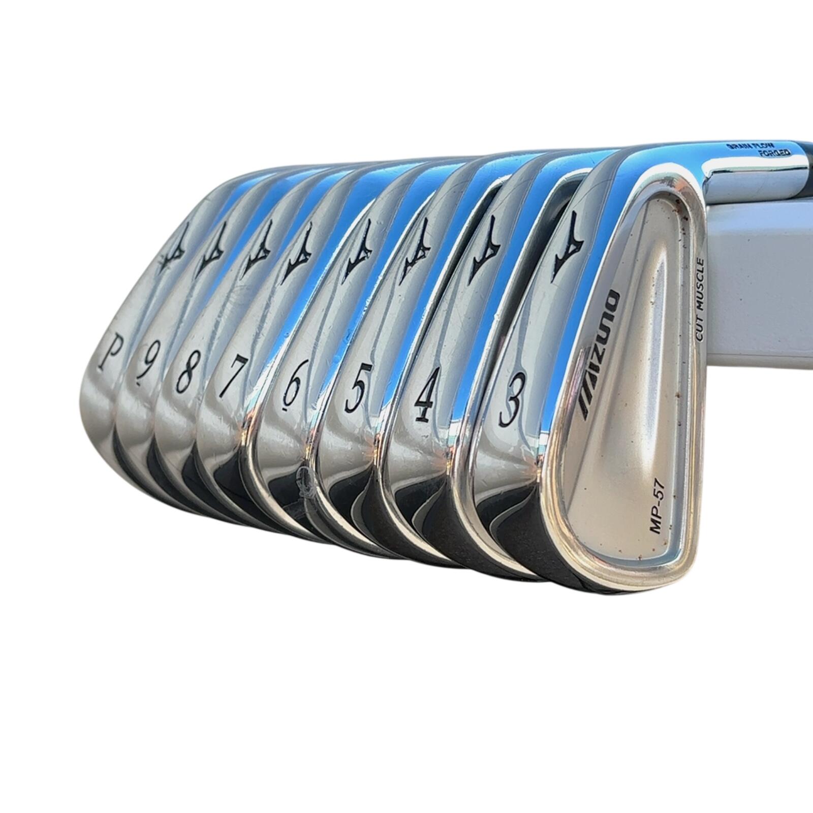 Mizuno MP-57 IJzerset / 3-PW / Flex Stiff / Staal 3/7