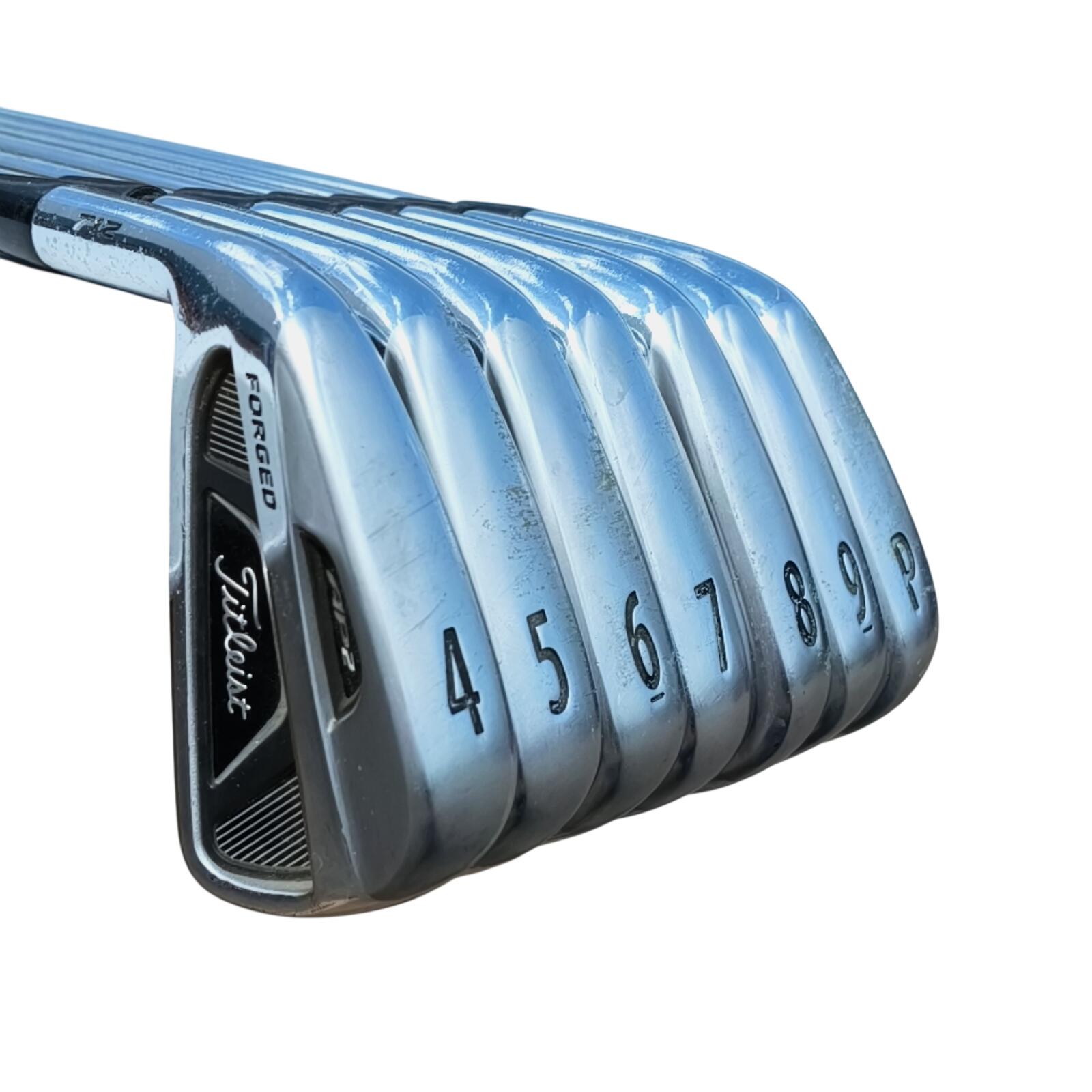 Linkshandig Titleist AP2 712 IJzerset / 4-PW / Flex Regular / Staal 3/7