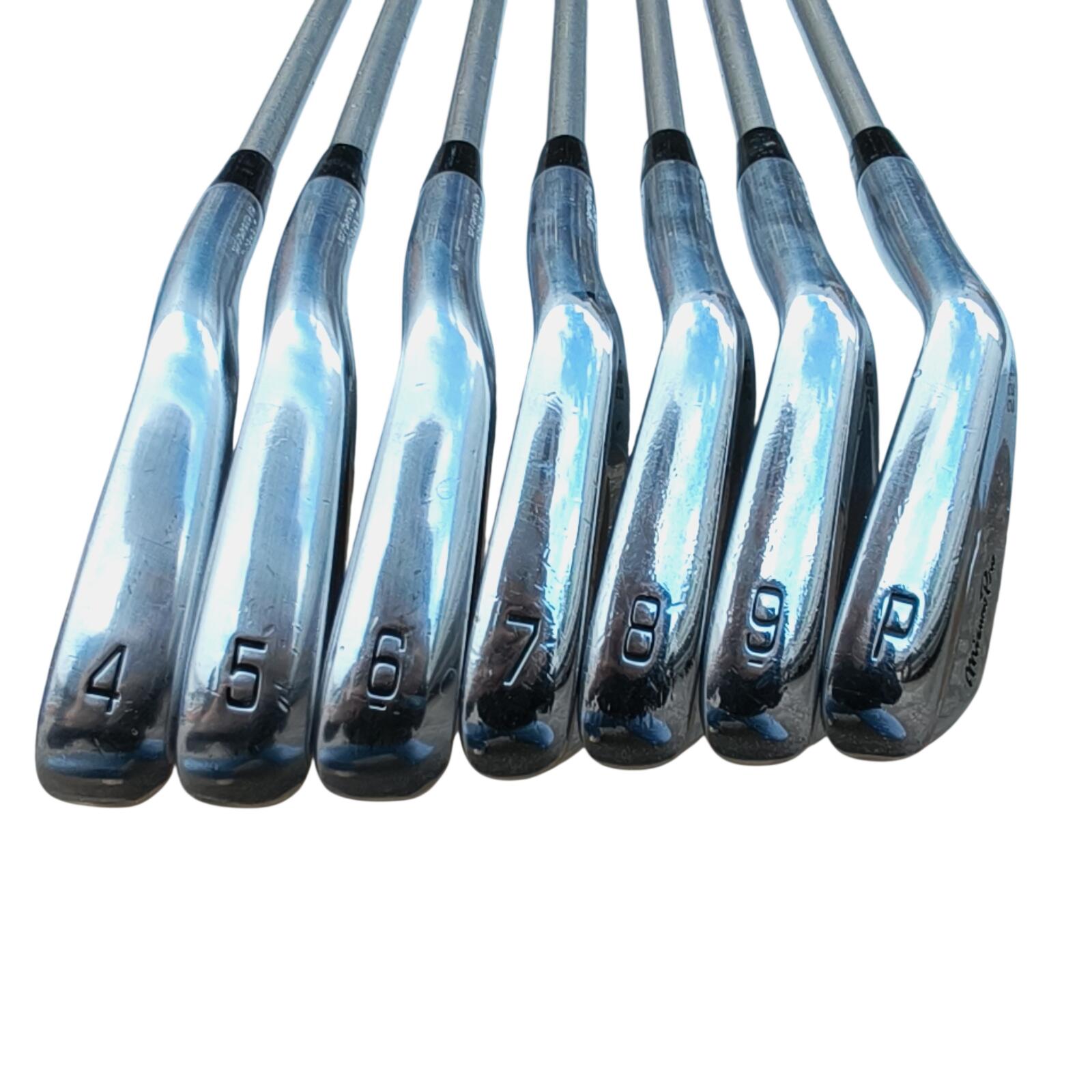 Mizuno Pro 221/223 IJzerset / 4-PW / Flex Stiff / SteelFiber 2/7