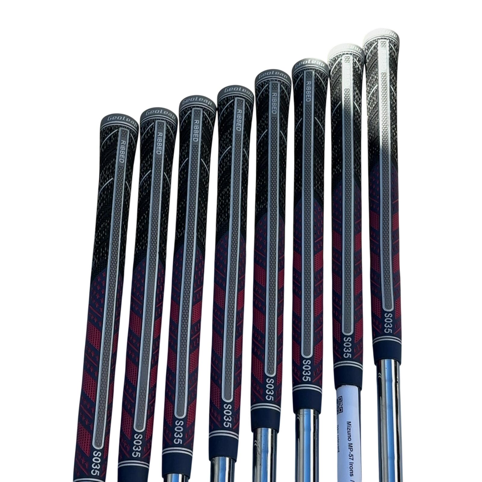 Mizuno MP-57 IJzerset / 3-PW / Flex Stiff / Staal 5/7