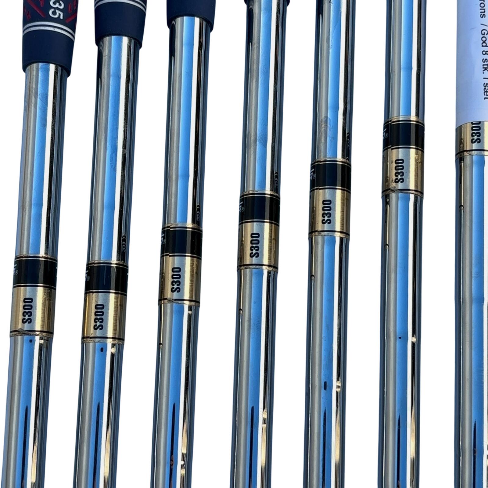 Mizuno MP-57 IJzerset / 3-PW / Flex Stiff / Staal 4/7