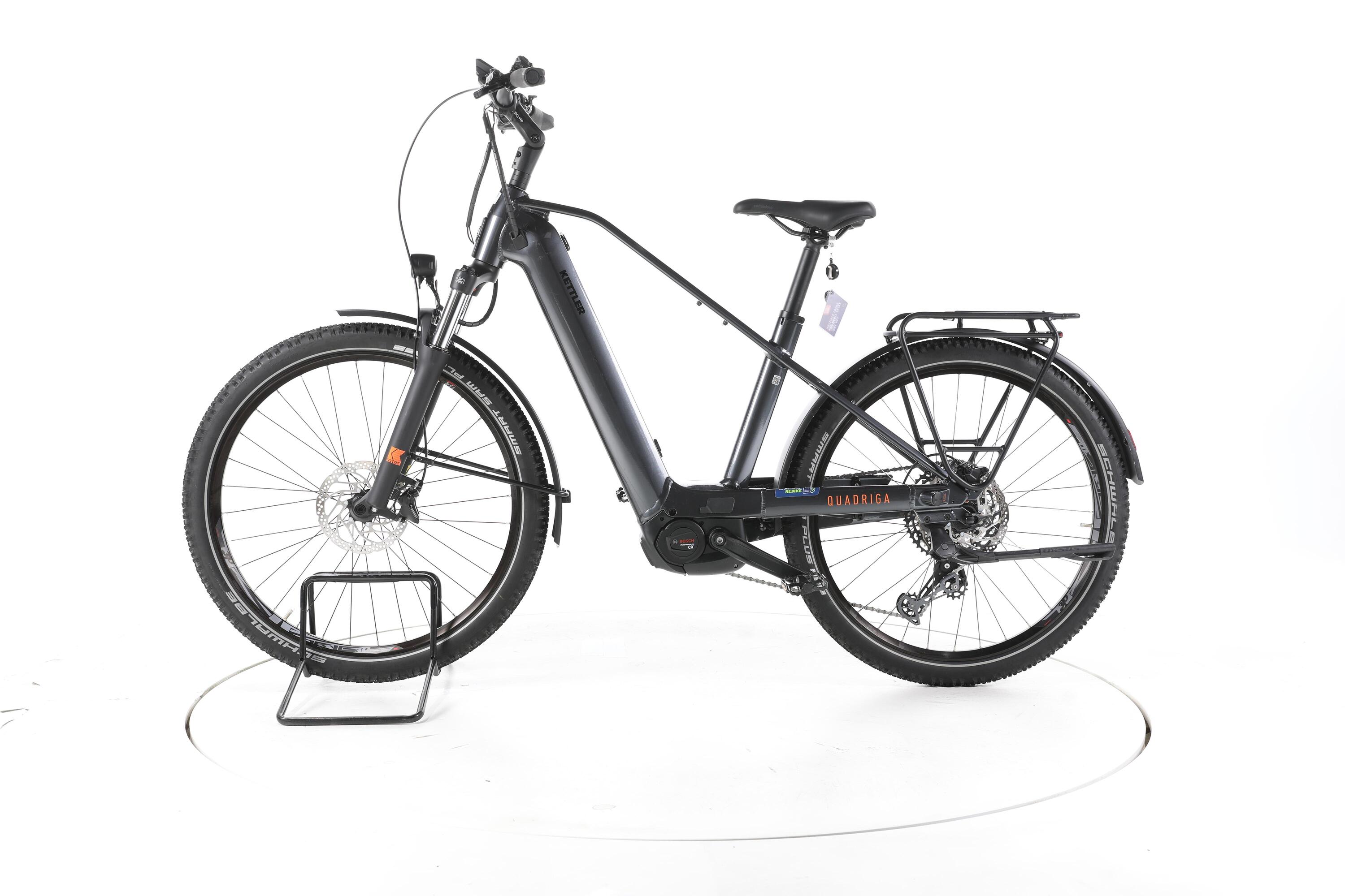 Tweedehands - Kettler Quadriga T&Q comp CX 12 Trekking E-Bike - Zeer goed 6/7