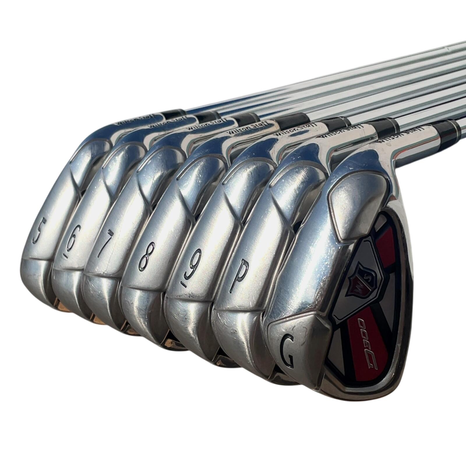 Wilson D200 Série de fers / 5-PW+GW / Flex Uniflex / Acier 3/7