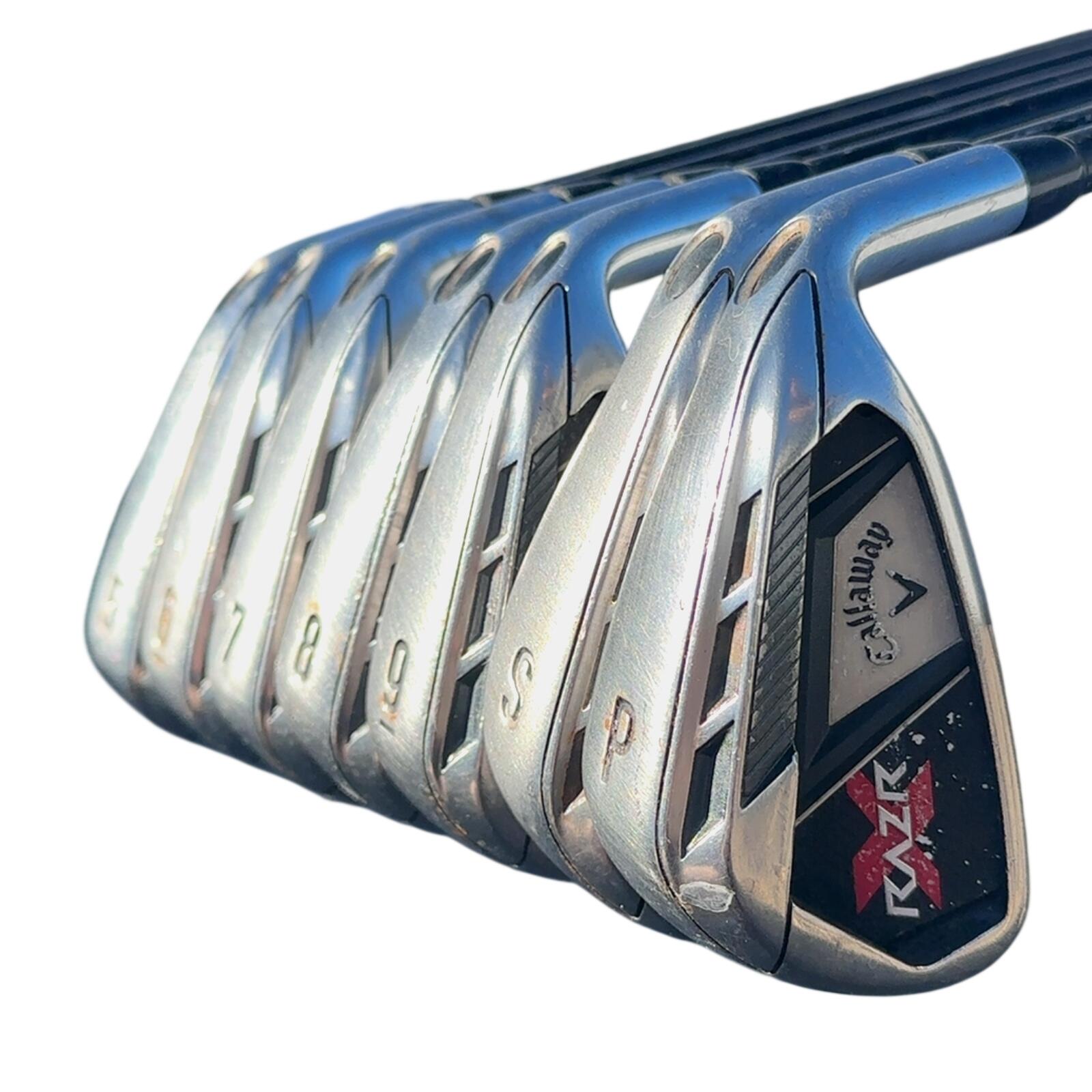 Callaway Razr X IJzerset / 5-PW+SW / Flex Regular / Grafiet 3/7