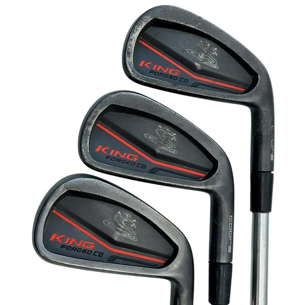 Cobra King Forged Combo CB/MB Black Iron Set / 4-PW / Flex Stiff / Graphite