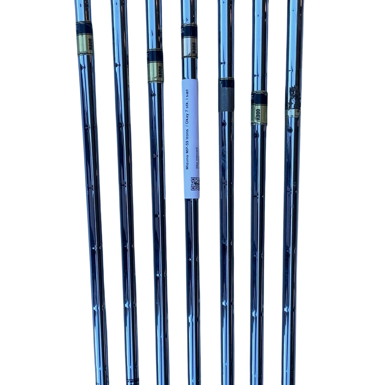 Mizuno MP-59 IJzerset / 4-PW / Flex Regular / Staal 4/7