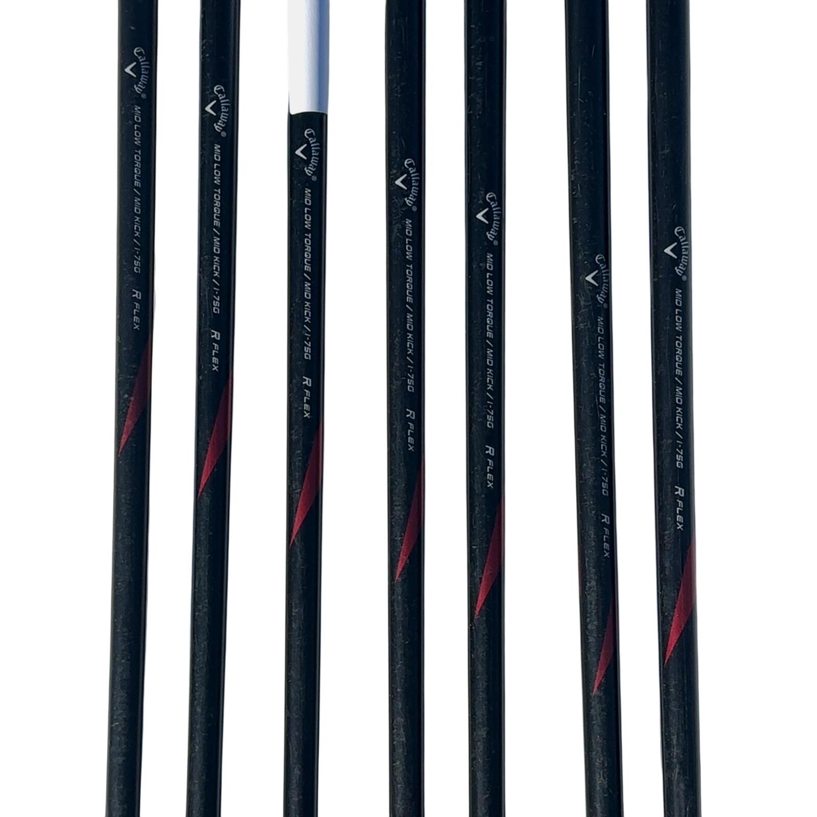 Callaway Razr X IJzerset / 5-PW+SW / Flex Regular / Grafiet 4/7