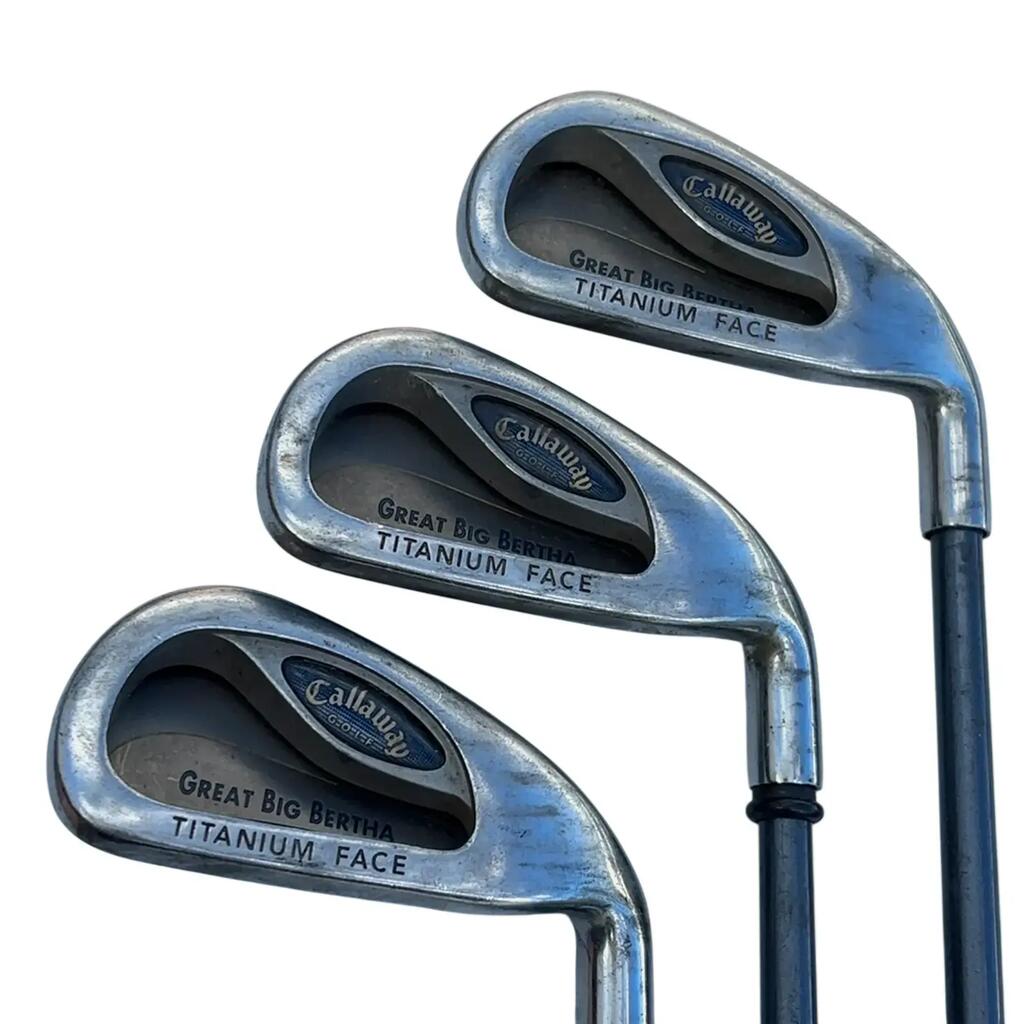 Callaway Big Bertha 1994 iron set / 5-PW / Flex A-flex / Graphite