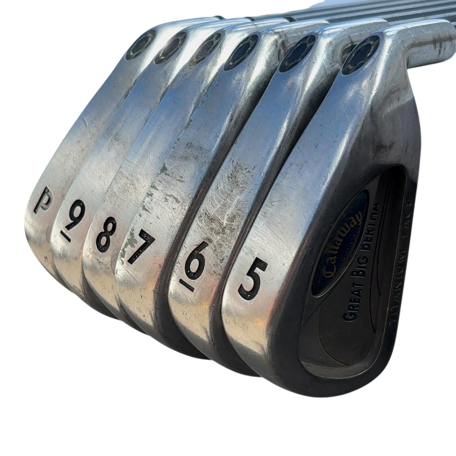 Callaway Big Bertha 1994 Série de fers / 5-PW / Flex A-flex / Graphite 3/7