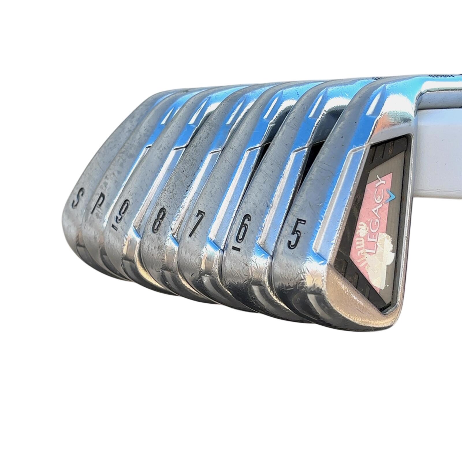 Callaway Legacy Forged IJzerset / 5-PW+SW / Flex Ladies / Grafiet 3/7