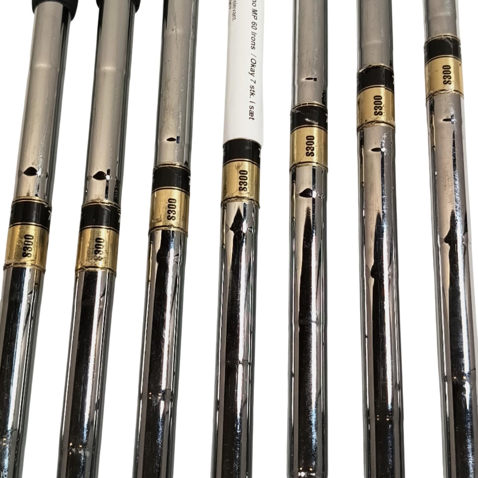 Mizuno MP-60 IJzerset / 4-PW / Flex Stiff / Staal 4/7