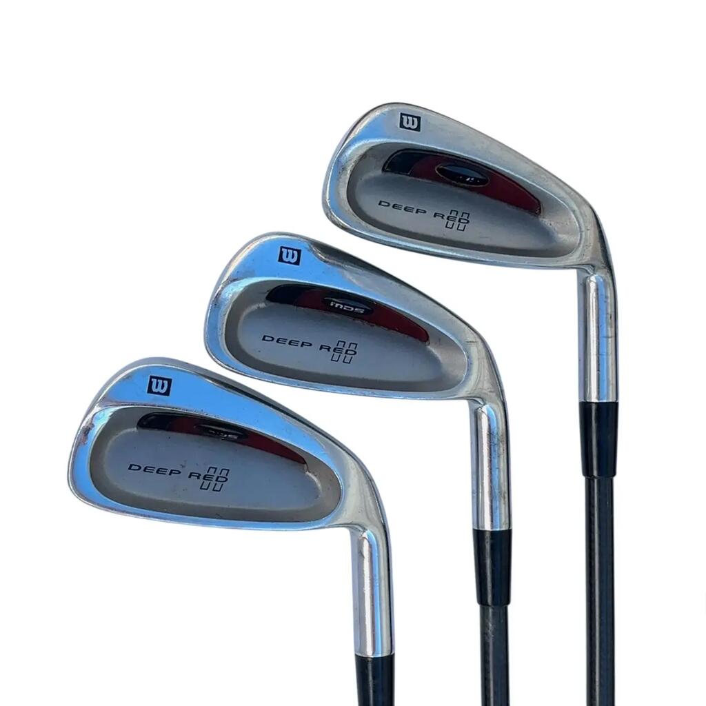 Wilson Deep Red II Iron Set / 5-PW+SW / Flex Ladies / Graphite