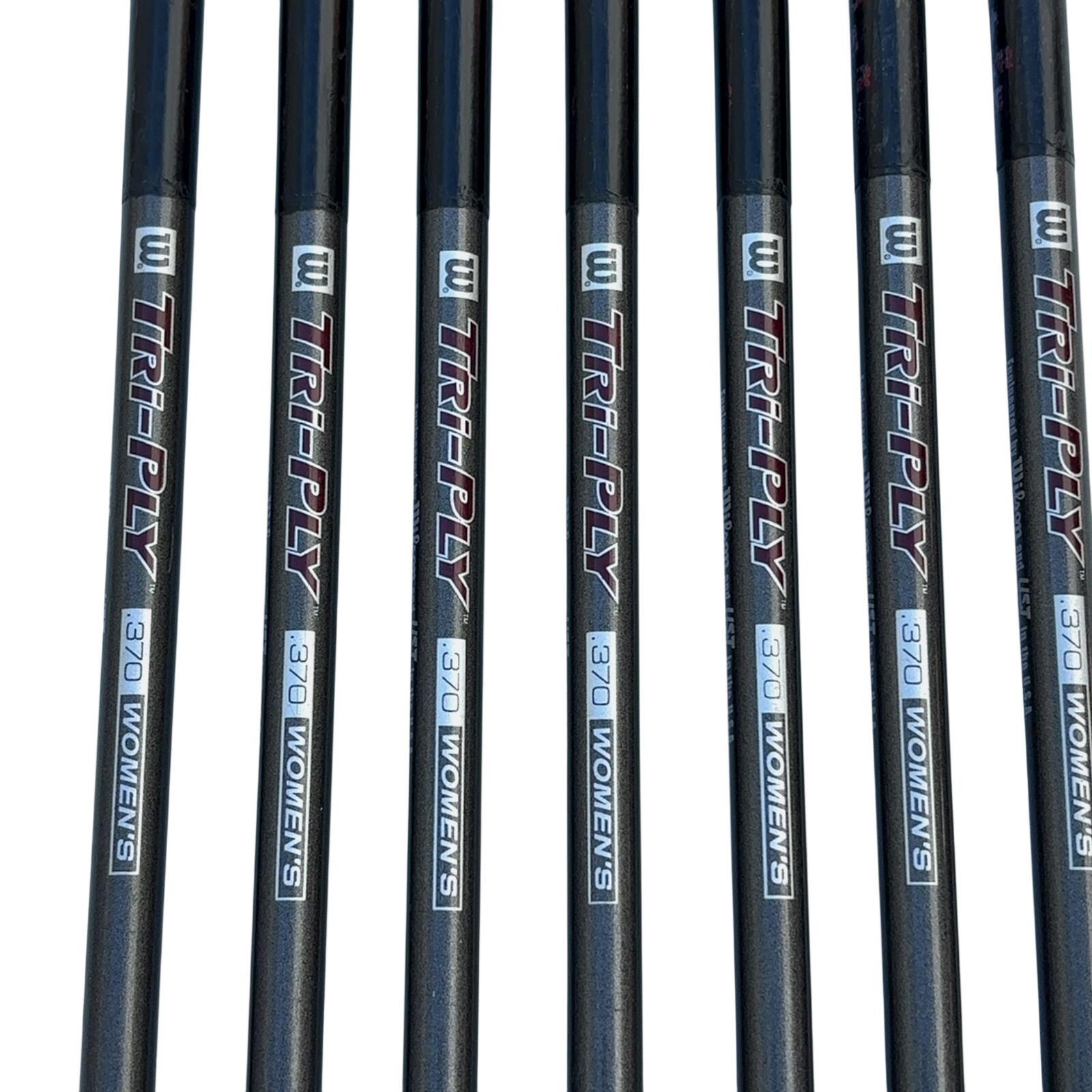 Wilson Deep Red II Série de fers / 5-PW+SW / Flex Ladies / Graphite 4/7