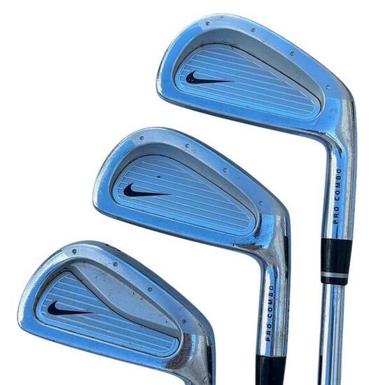 Nike VR Forged Pro Combo IJzerset / 3-PW+SW / Flex Stiff / Staal