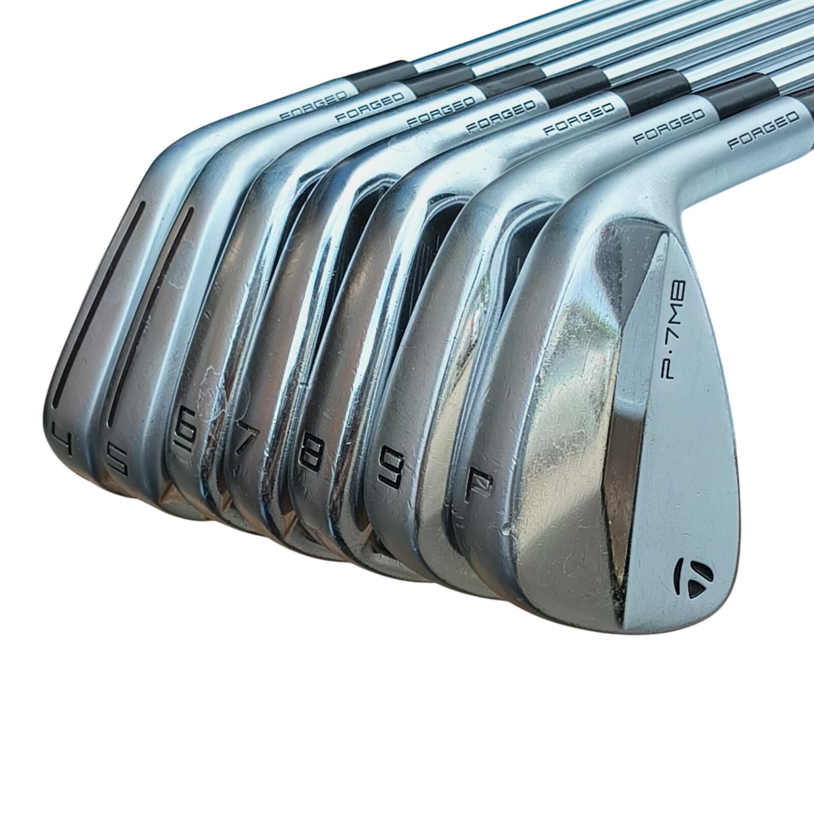 TaylorMade P7MB/P7MC/P770 IJzerset / 4-PW / Flex X-Stiff / SteelFiber 3/7