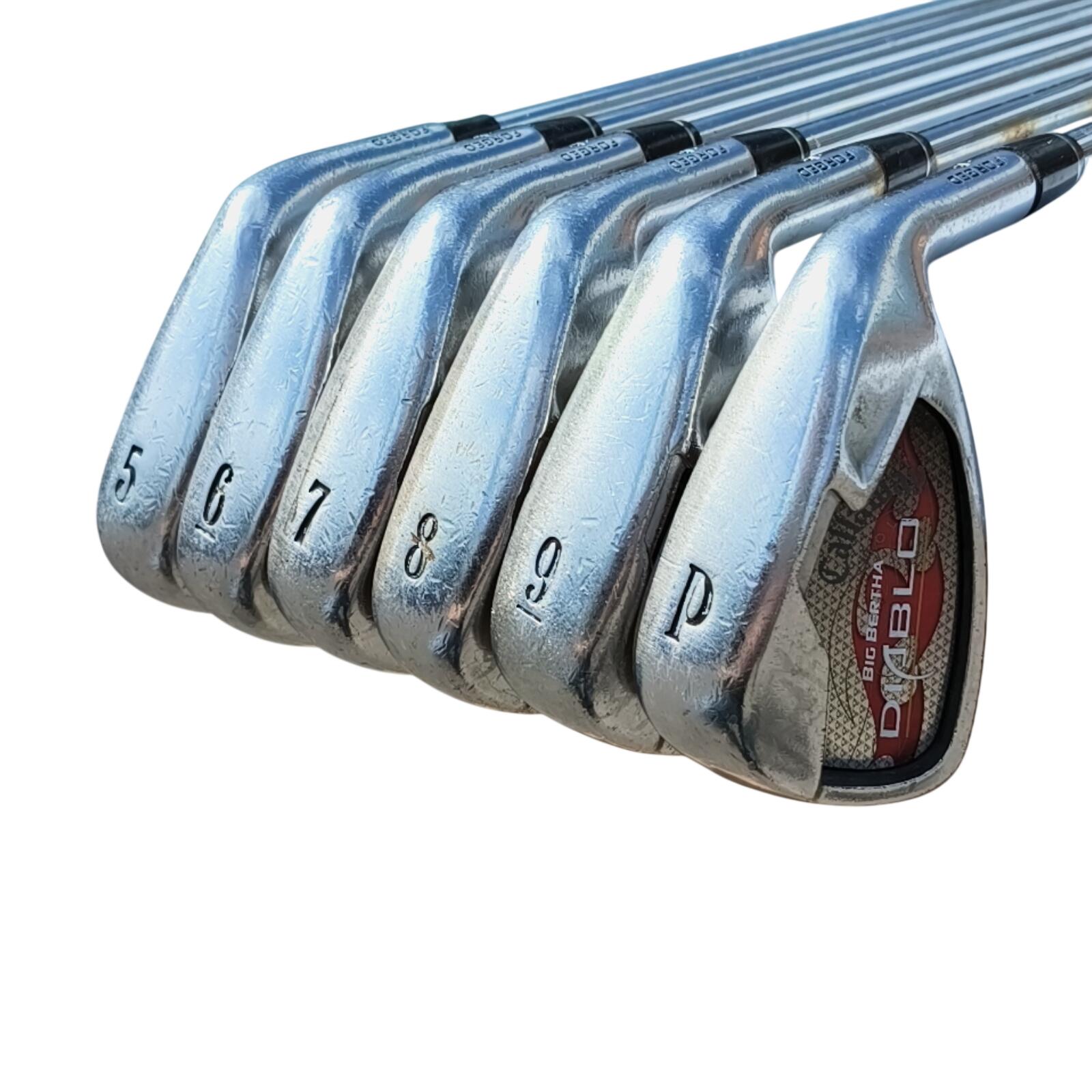 Callaway Big Bertha Diablo Série de fers / 5-PW / Flex Regular / Acier 3/7