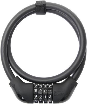CONTEC PowerLoc lucchetto a combinazione cavo 12 mm x 85 cm nero
