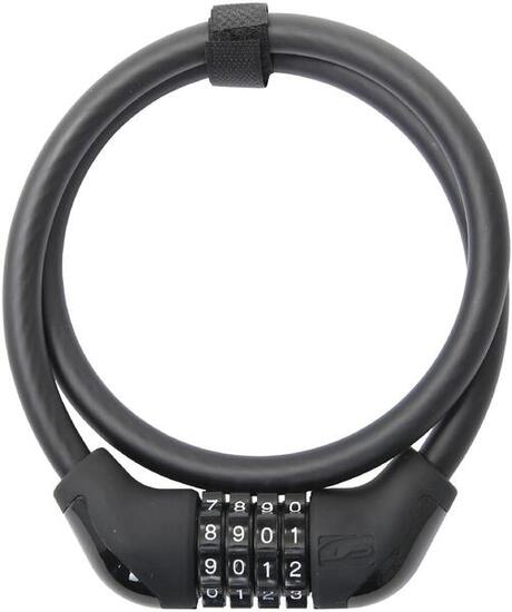 CONTEC PowerLoc lucchetto a combinazione cavo 12 mm x 85 cm nero