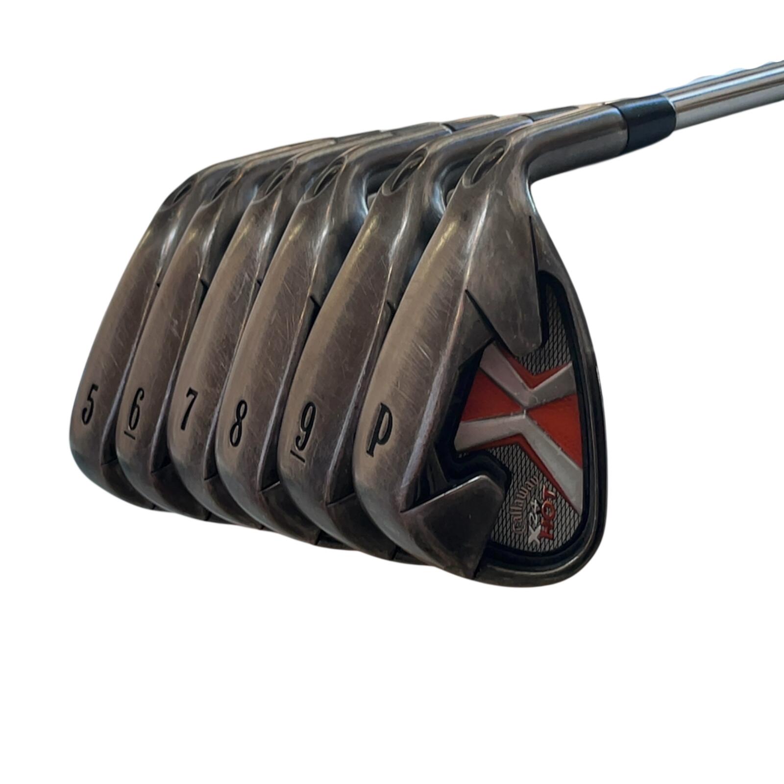 Callaway X24 Hot IJzerset / 5-PW / Flex Regular / Staal 3/7