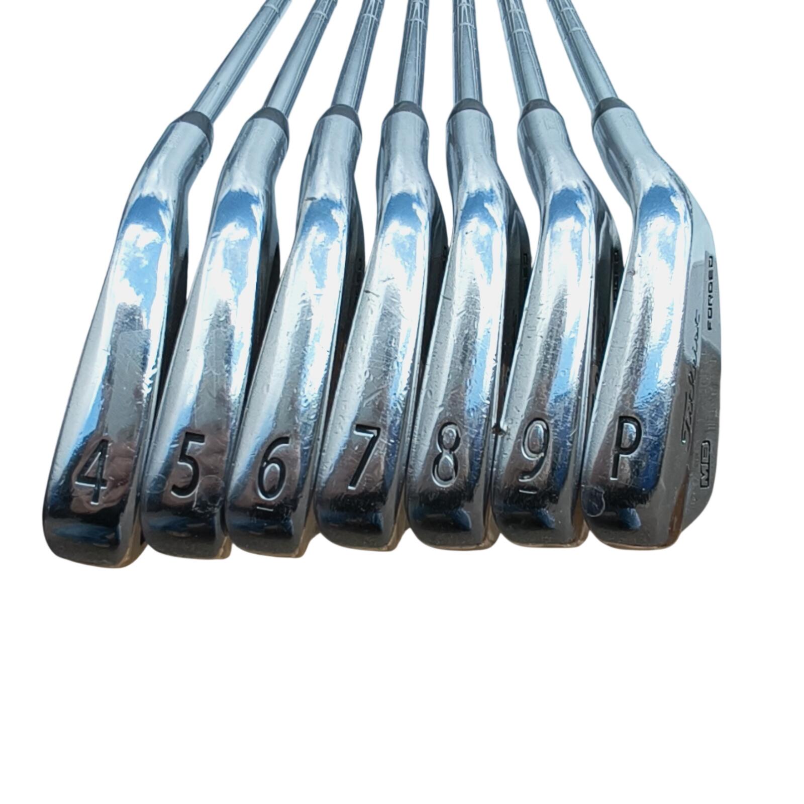 Titleist 718 MB|718 CB IJzerset / 4-PW / Flex X-Stiff / Staal 2/7