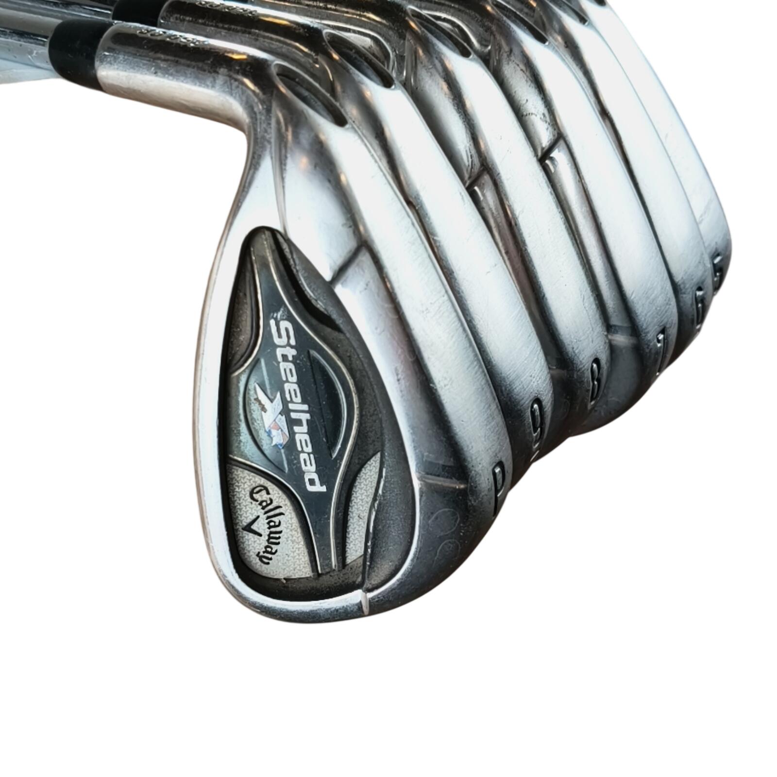Linkshandig Callaway XR Steelhead IJzerset / 5-PW / Flex Regular / Staal 3/7