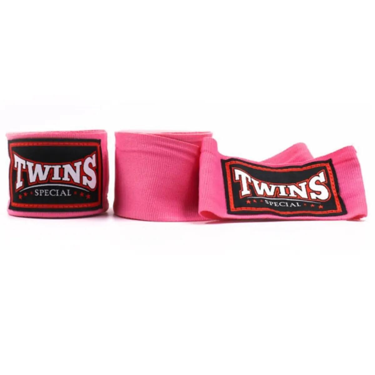 Bandage Twins CH5 4.5m Coton élastique Rose 2/2