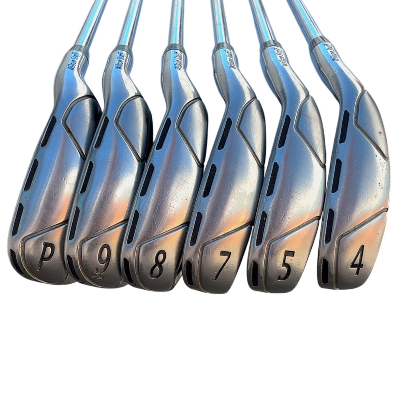 Wilson Staff D300 IJzerset / 4-5i+7-PW / Flex Regular / Staal 2/7