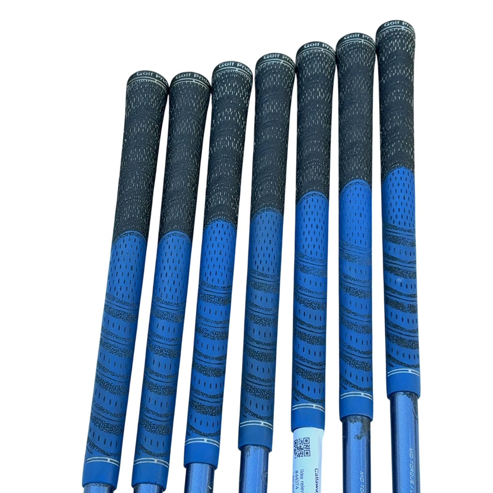 Callaway X-22 IJzerset / 5-PW+SW / Flex Ladies / Grafiet 5/7