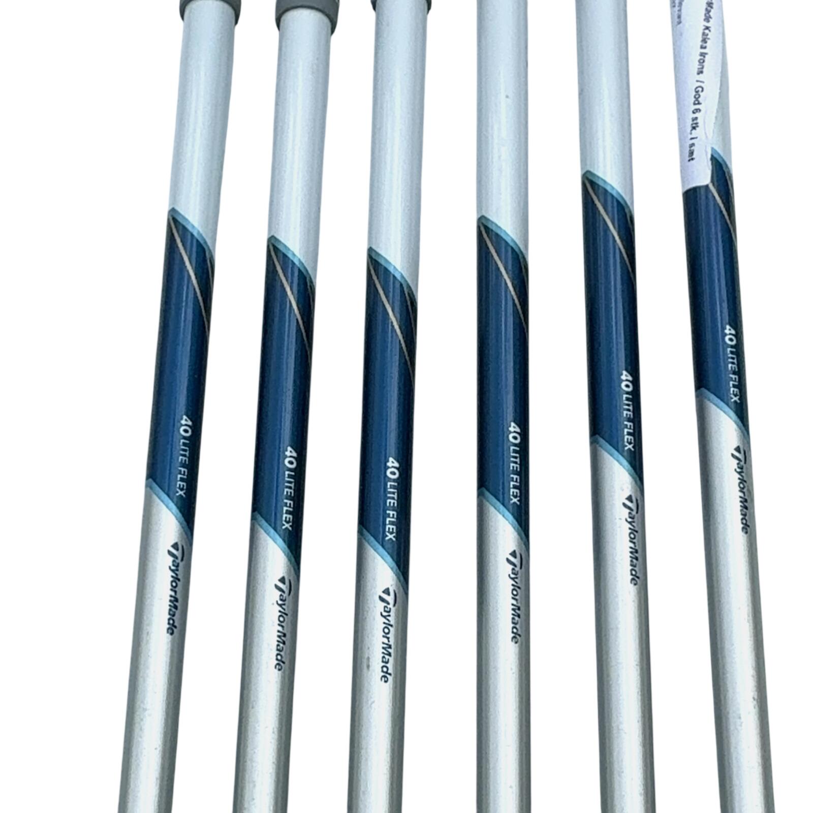 TaylorMade Kalea Série de fers / 7-PW+AW+SW / Flex Ladies / Graphite 4/7