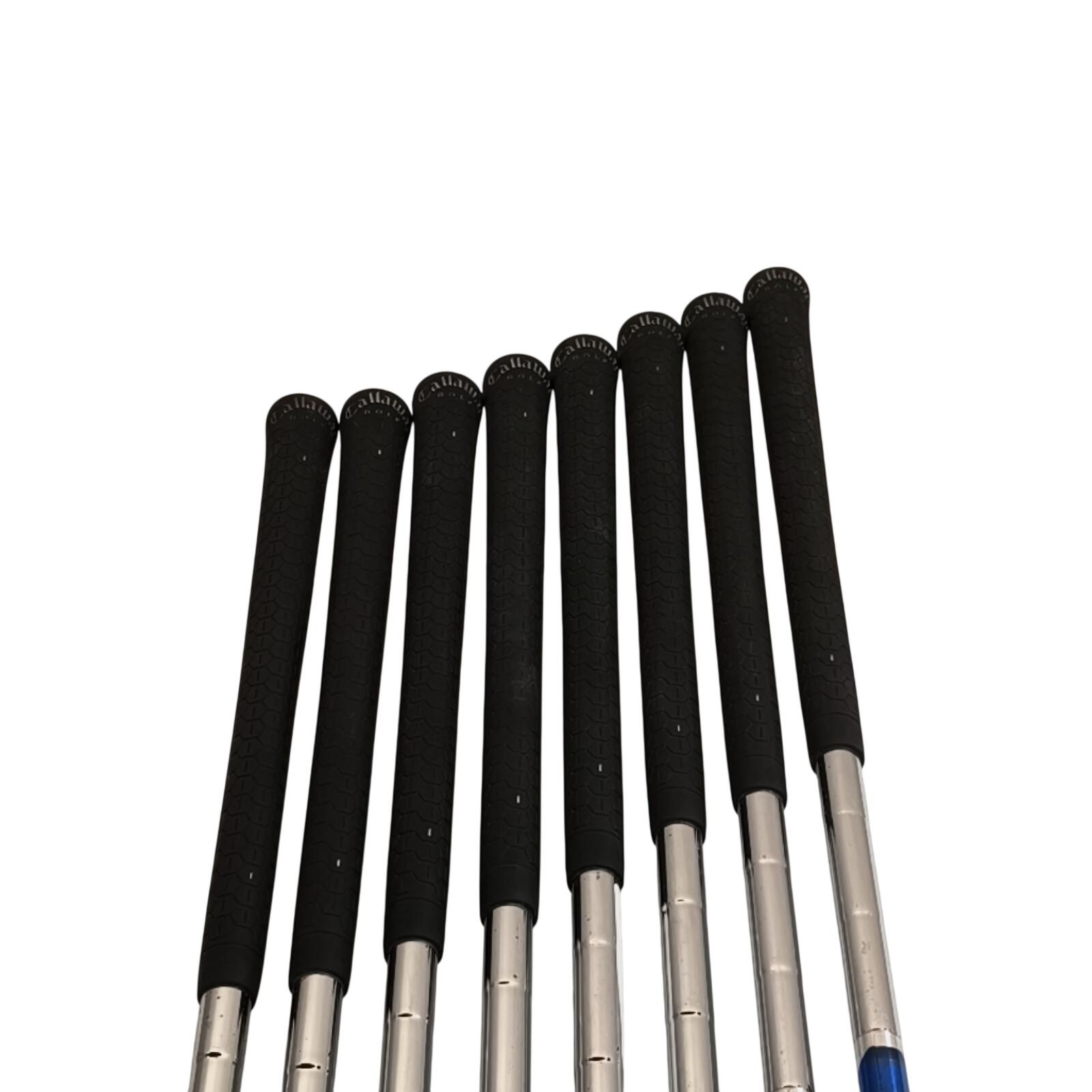 Callaway X20 IJzerset / 4-PW+SW / Flex Uniflex / Staal 5/7