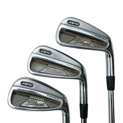 Titleist ap2 710 forged ijzerset / 4-pw / flex regular / staal