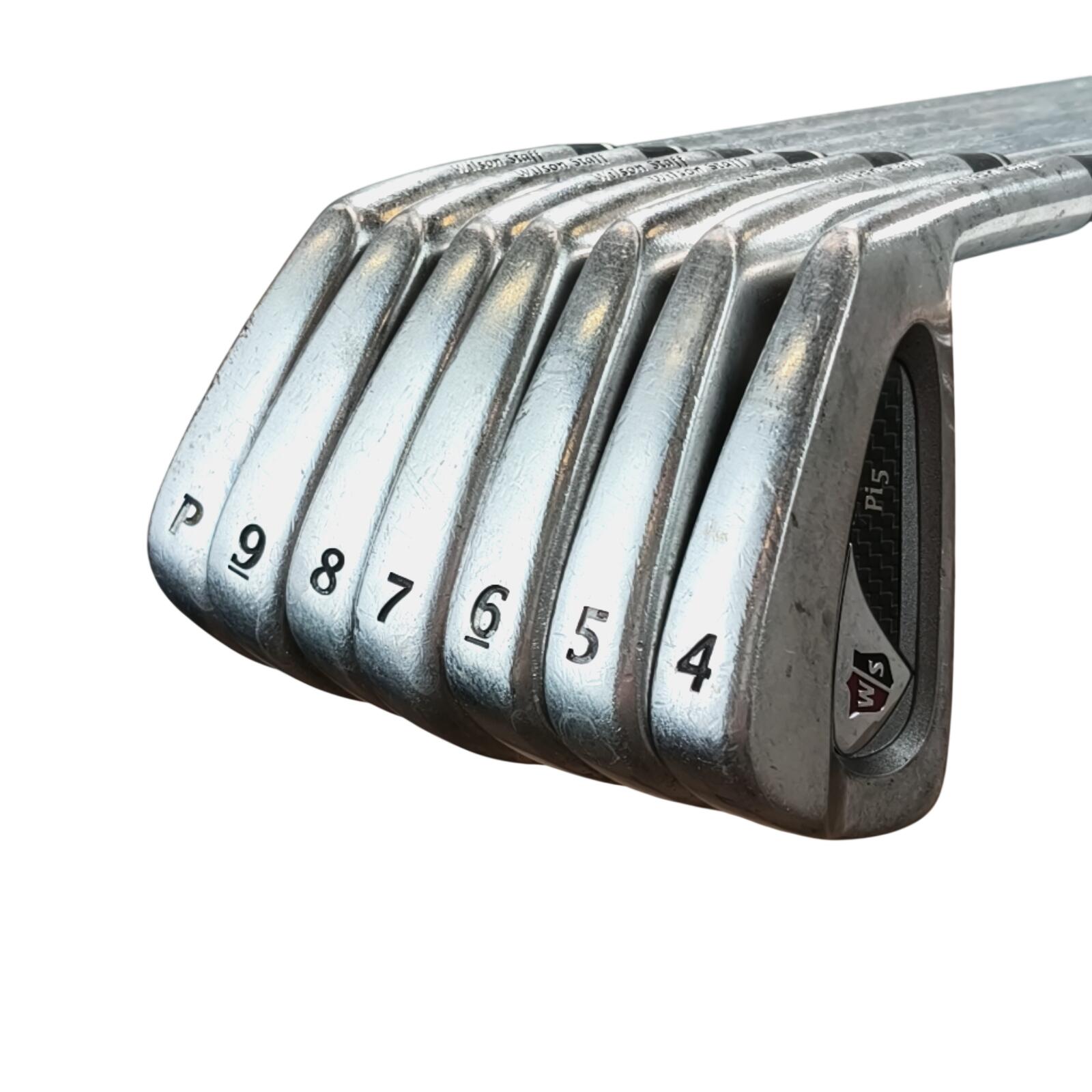 Wilson Staff Pi5 IJzerset / 4-PW / Flex Regular / Staal 3/7