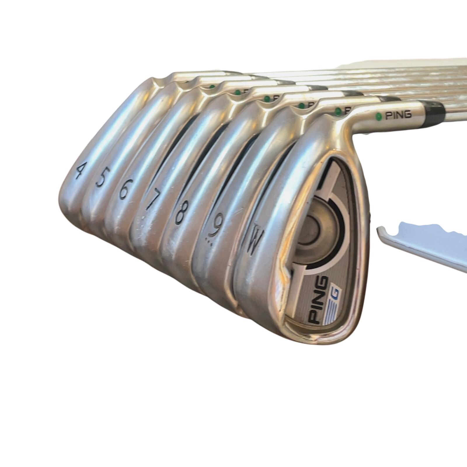 PING G IJzerset / 4-PW / Flex Regular / Staal 3/7